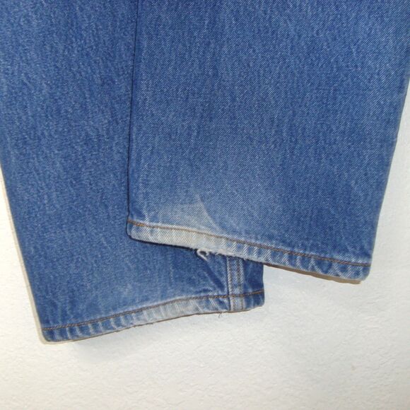 Levis 501XX STF Red Tab Jeans Mens Tag Size 40x36(32) Y2K Made in Mexico - Picture 16 of 16